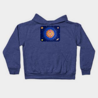 Groovy Sun Kids Hoodie